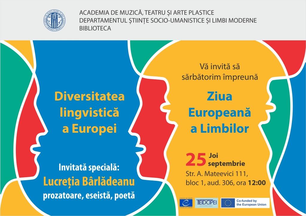 Afis A4 Ziua Europeana a Limbilor 2025