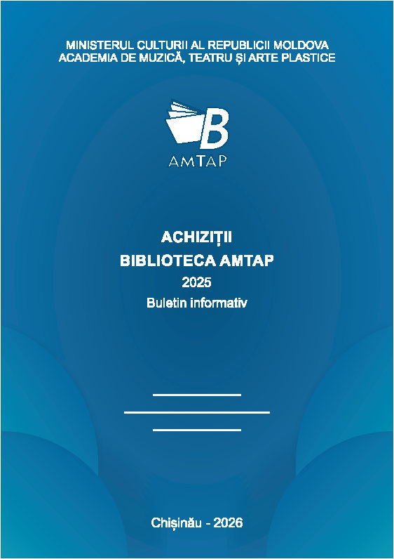 Coperta Achizitii Biblioteca AMTAP 2025