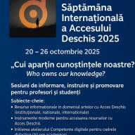 Săptămâna Internaţională a Accesului Deschis 2025