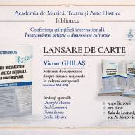 Lansare de carte: Victor GHILAȘ